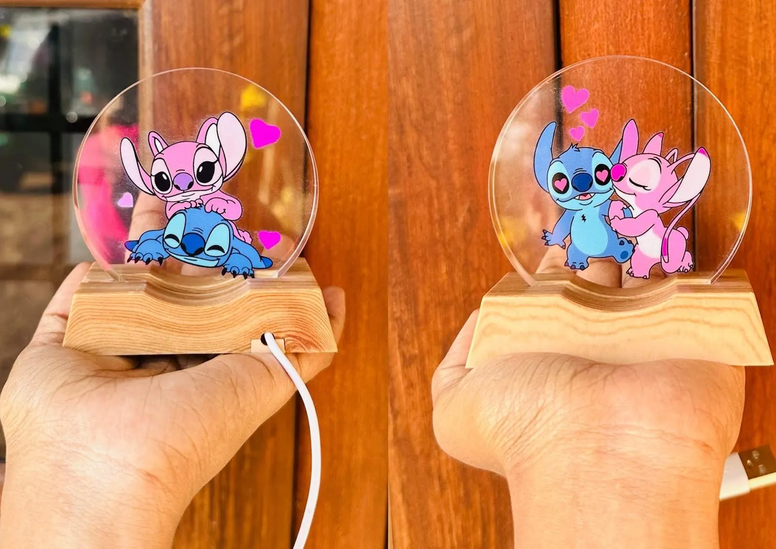 LED night light featuring Stitch