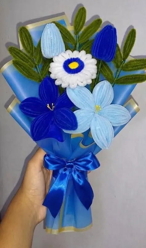 Fabric Floral Keepsake Bouquets