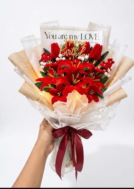 Red Flower Bouquet